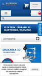 Mobile Screenshot of elektron.waw.pl